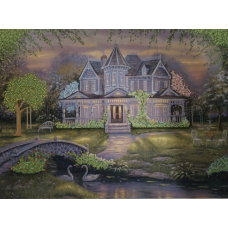 Схема для вишивання бісером. Графський замок.