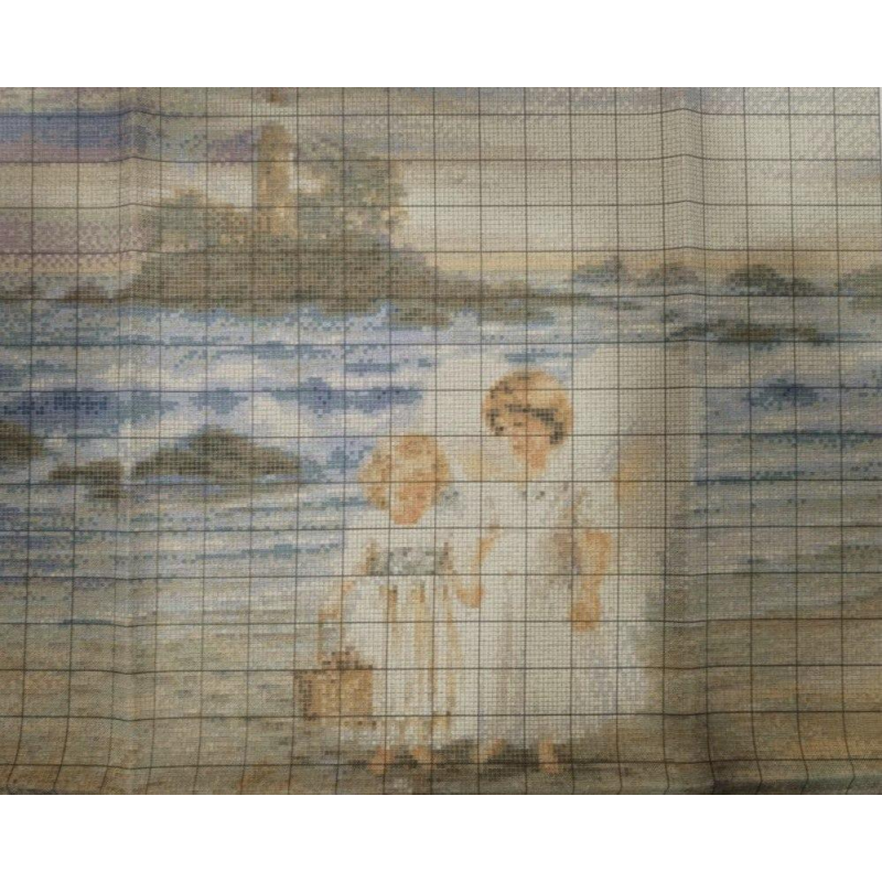 Схема для вишивання бісером і хрестиком. Діти та мийок. Схема для вишивання бісером і хрестиком. Діти та мийок.