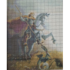 Схема для вишивання бісером і хрестиком. Змееборець