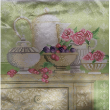 Схема для вишивання бісером. Кухонний натюрморт.