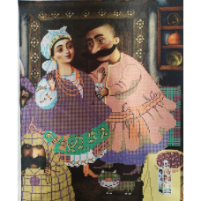 Схема для вишивання бісером. У Солохи. Ніч на хуторі поблизу Диканьки.