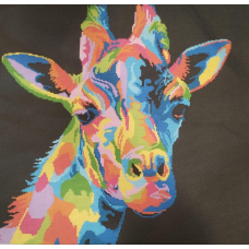 Схема для вишивання бісером і нитками. Кіт мрійник.