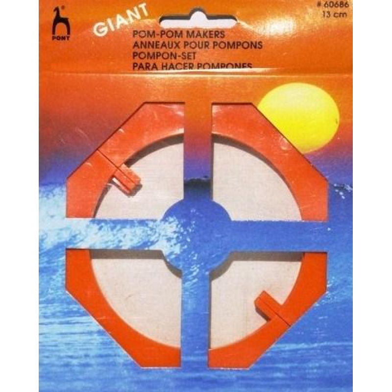 Набір для виготовлення помпонів 13 см Набір для виготовлення помпонів 13 см