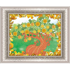 Схема для вишивання бісером. Грошове дерево.