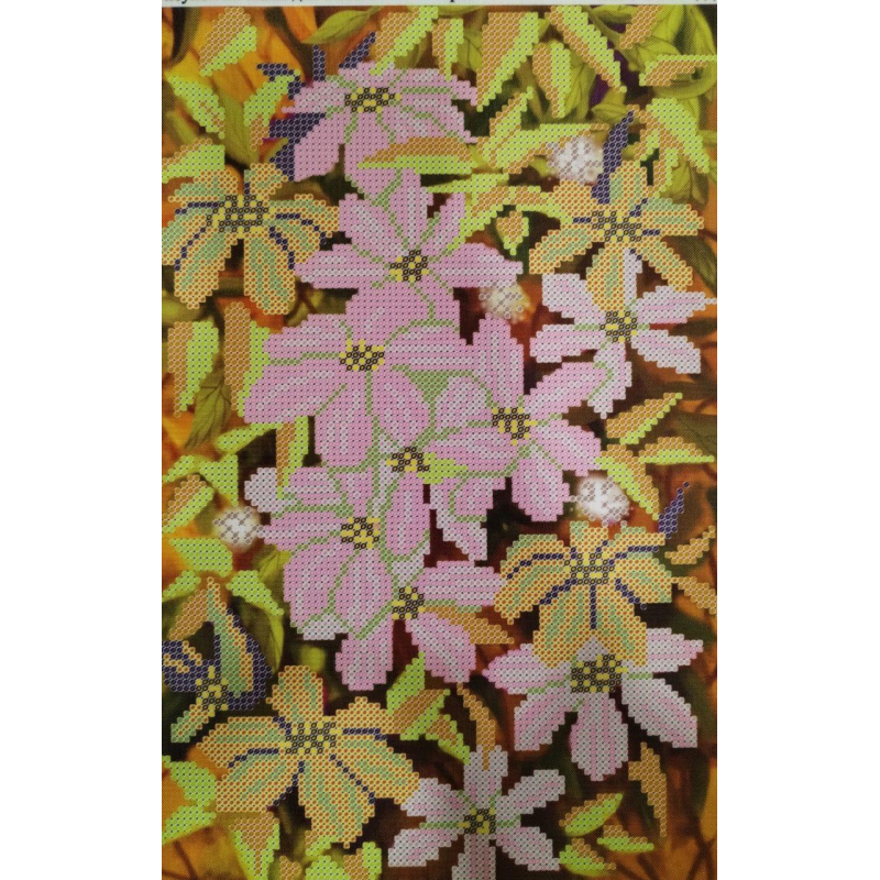 Схема для вишивання бісером. Вестнік тепла Схема для вишивання бісером. Вестнік тепла