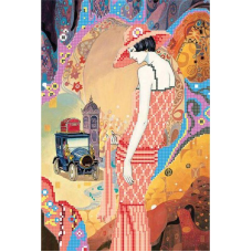 Схема для вишивання бісером і хрестиком. Подорож до мрії.