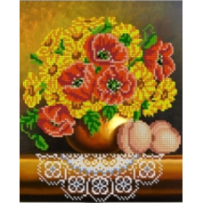 Схема для вишивання бісером. Сонячний натюрморт.