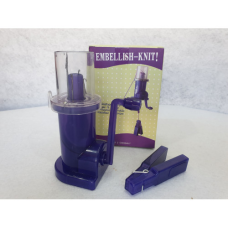 Пристрій для плетіння шнурів. Синя