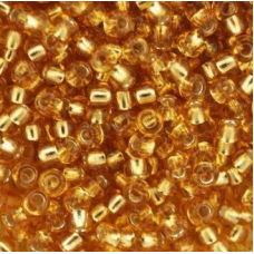Бісер блискучий, глянсовий, золотий 10 г, No10