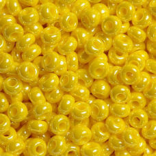 Бісер перламутровий яскраво-жовтий 10 г, No10