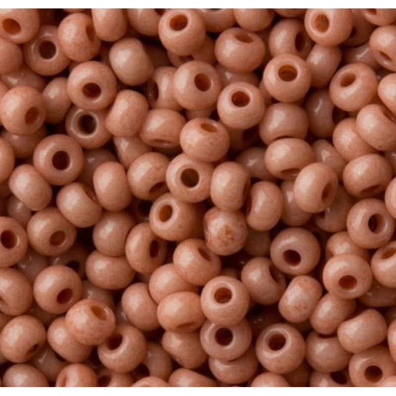 Бісер натуральний персиково-бежевий 10 г, No10
