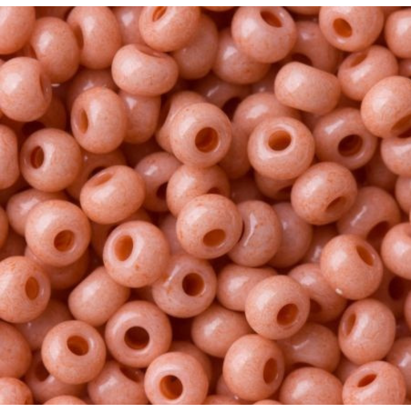 Бісер натуральний персиково-бежевий 10 г, No10
