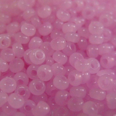 Бісер алебастровий блідо-лиловий 10 г, No10