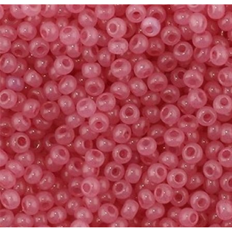Бісер алебастровий малиновий 10 г, No10