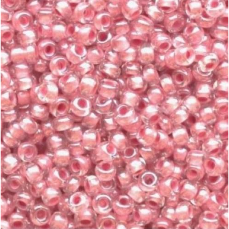 Бісер фарбований світло-рожевий 10 г, No10