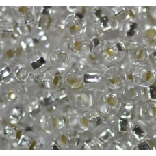 Бісер блискучий, глянсовий, білий 10 г, No10