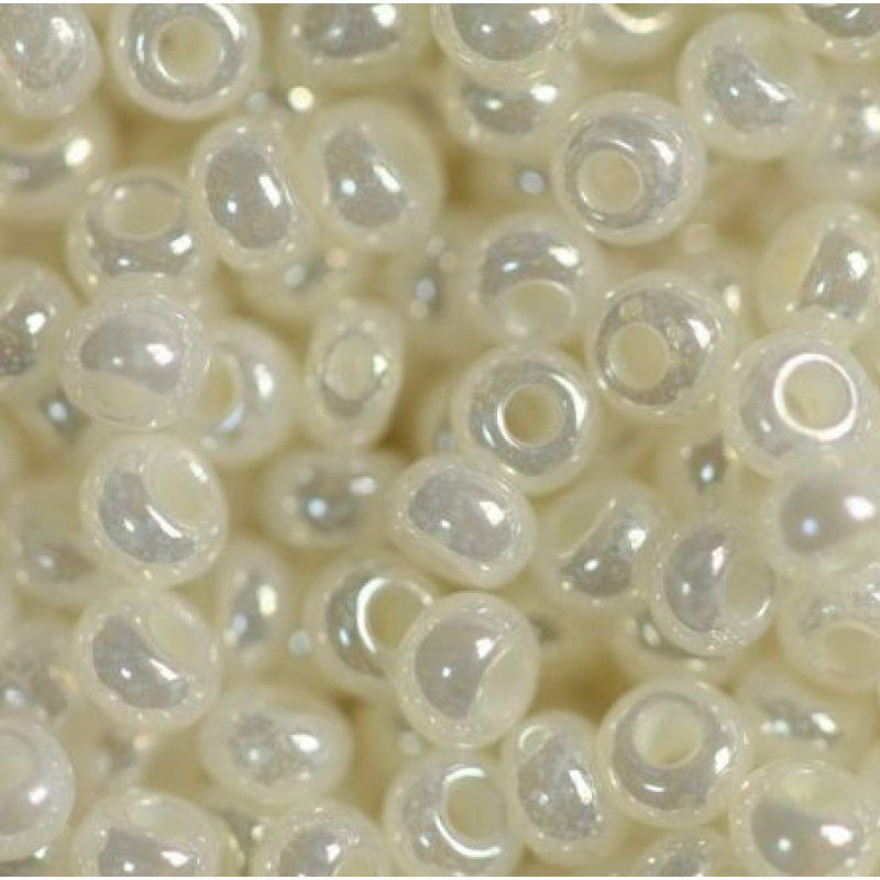 Бісер перламутровий молочний 10 г, No10