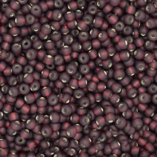 Бісер блискучий матовий бордовий 10 г, No10
