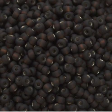 Бісер блискучий, матовий, темно-коричневий 10 г, No10