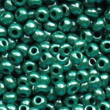 Бисер перламутровый изумрудній  10г, №10