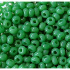 Бісер алебастровий зелений 10 г, No10