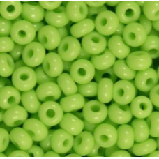 Бісер натуральний салатовий 10 г, No10