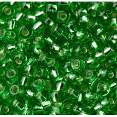 Бісер блискучий, глянсовий, світло-зелений 10 г, No10