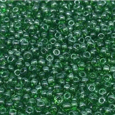 Бісер кристалічний, зелений 10 г, No10