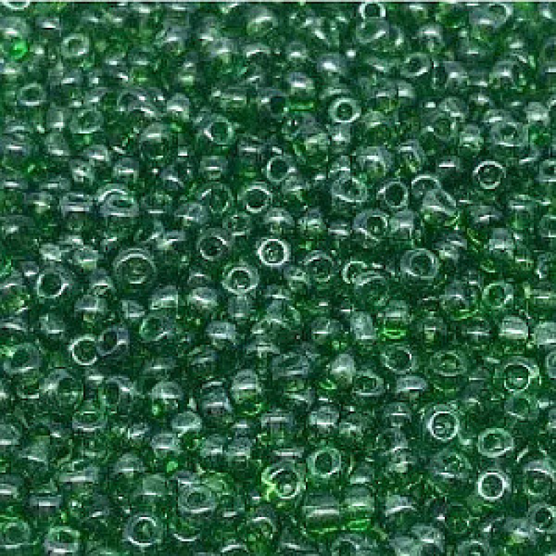 Бісер кристалічний, зелений 10 г, No10