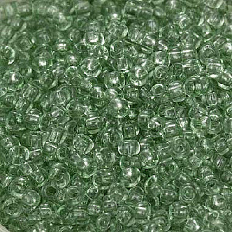 Бісер кристалічний, зелений 10 г, No10