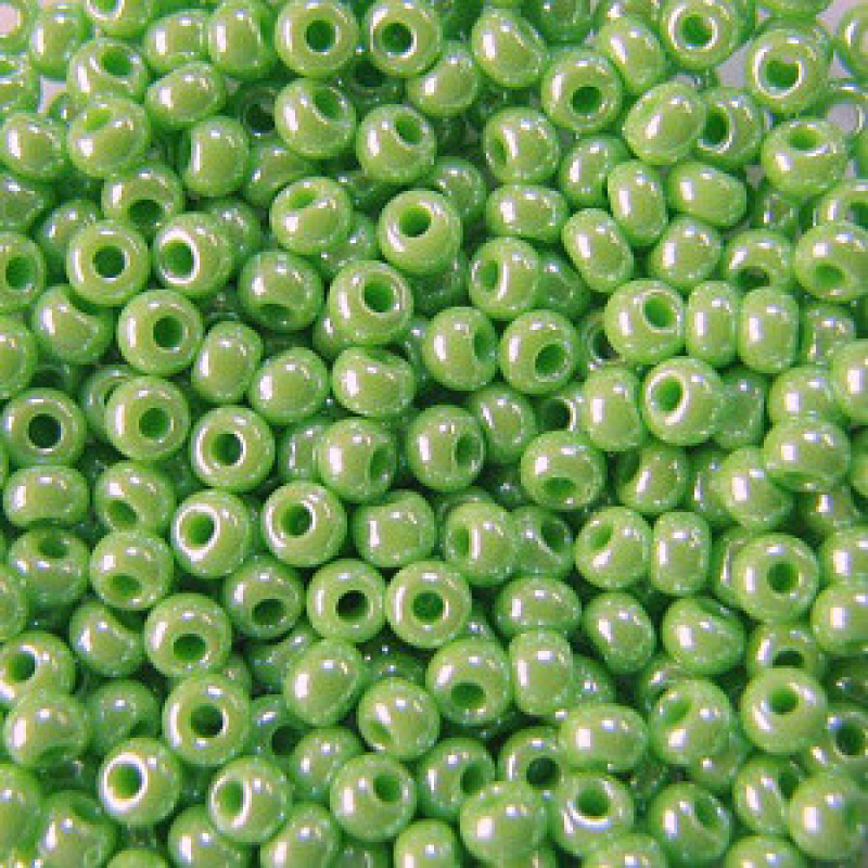 Бісер перламутровий бірюзовий 10 г, No10