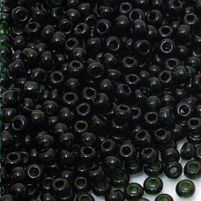 Бісер прозорий глянсовий зелене яблуко 10 г, No10