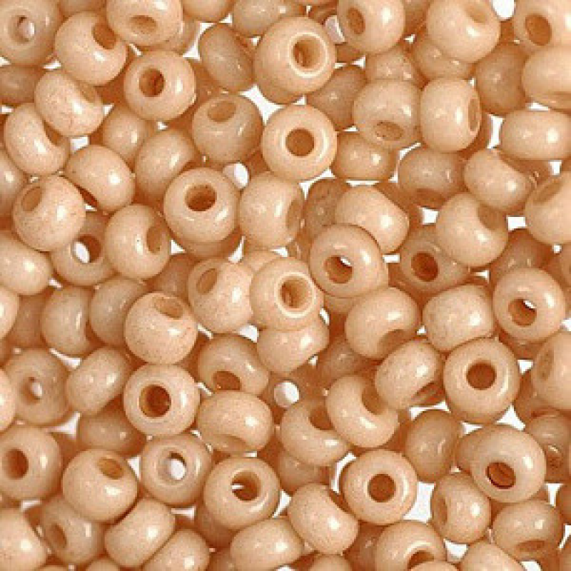 Бісер натуральний бежевий 10 г, No10