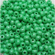 Бісер перламутровий зелений 10 г, No10