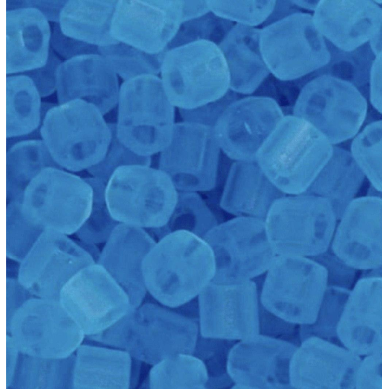 Бісер рубка Preciosa, матовий, блакитний 50 г, No10 Бісер рубка Preciosa, матовий, блакитний 50 г, No10