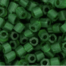 Бісер рубка, матовий, зелений 50 г, No10