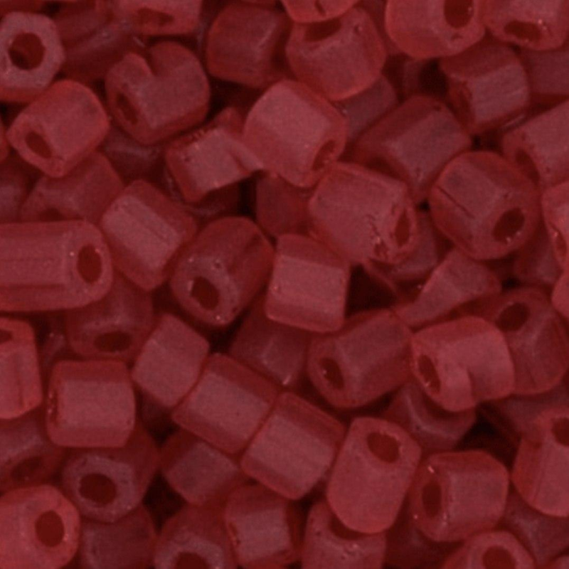 Бісер рубка Preciosa, матовий, червоний 50 г, No10