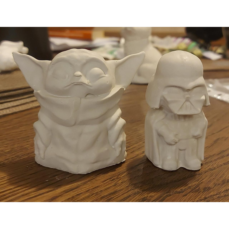 Гіпсова фігурка для розмальовування. Дарт Вейдер. Гіпсова фігурка для розмальовування. Дарт Вейдер.