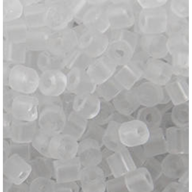 Бісер рубка Preciosa, матовий, білий 50 г, No10