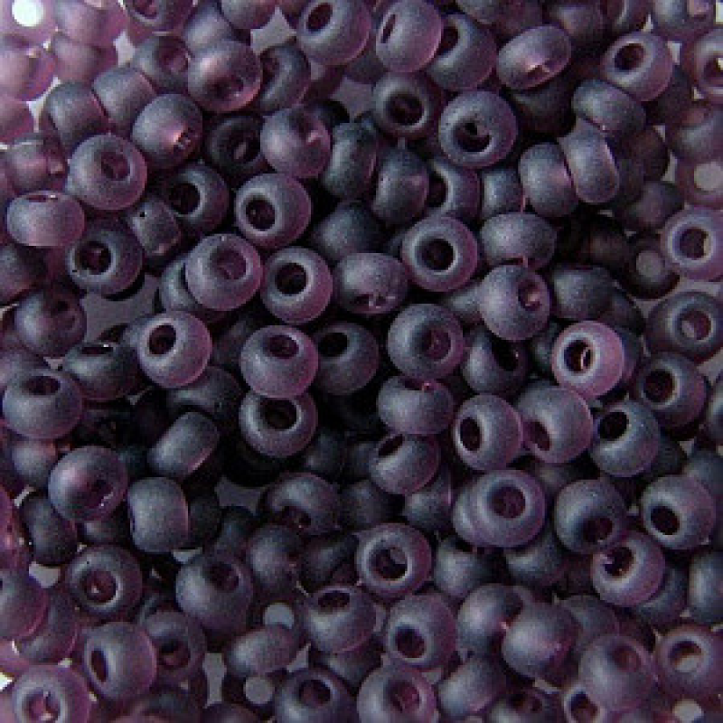 Бісер прозорий матовий аметистовий 10 г, No10