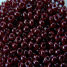 Бісер перламутровий бордовий 10 г, No10