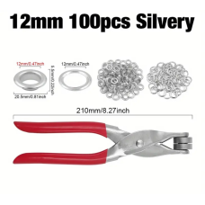 Пристрій для встановлення люверсів 12-20,5 мм