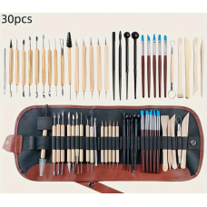 Набір інструментів для скульптури та ліплення, художні стеки 30 шт.