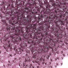 Бісер прозорий глянсовий аметистовий світлий 10 г, No10