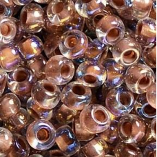 Бісер Preciosa фарбований, райдужний, лілово-бежевий 10 г, No10