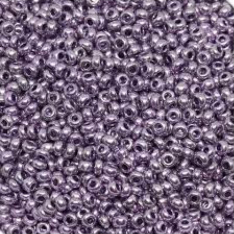 Бісер Preciosa металізований ліловий 10 г, No10