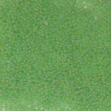 Бісер алебастровий салатовий 10 г, No10
