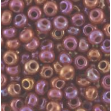 Бісер прозорий, райдужний, шоколадно-вишневий 50 г, No10