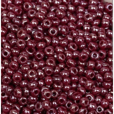 Бісер Preciosa перламутровий бордовий 10 г, No10