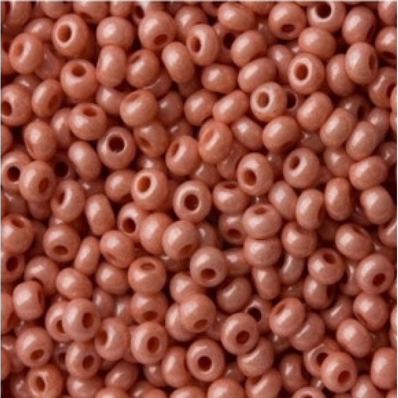 Бісер Preciosa перламутровий телемно-рожевий 10 г, No10